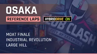 Asphalt 9 THE CLASH - OSAKA - All Tracks For Defense & Attack Phase With HYBRID & TOUCHDRIVE