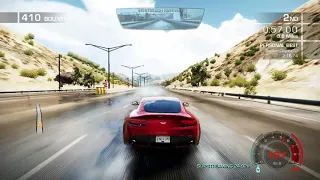 NEED FOR SPEED HOT PURSUIT(Mercedes-Benz SL65 AMG Black series vs Aston Martin V12 Vantage)