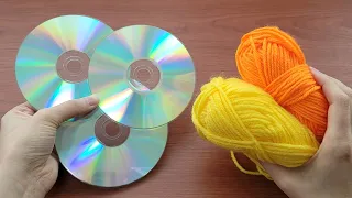 VERY USEFUL! You won't throw old cd in the trash once you know this idea. DIY Home decor idea