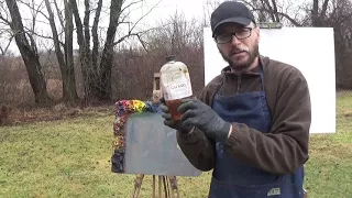 Kyle Buckland Plein Air Oil Painting Demonstration Beginner Lesson #1 Art