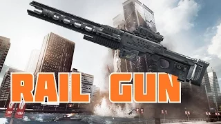 Battlefield 4 Funny Moments - Rail Gun on Siege of Shanghai!