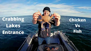 4K Crabbing 101 Lakes Entrance (BAIT TEST)