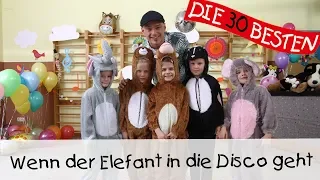 👩🏼 Wenn der Elefant in die Disco geht - Singen, Tanzen und Bewegen || Kinderlieder