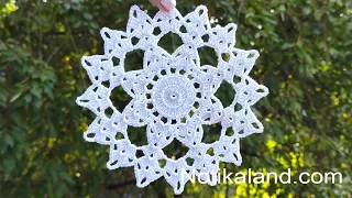 Crochet Snowflake pattern  free