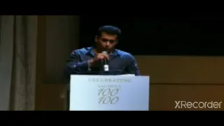 Salman Khan speech,abaut Sachin Tendulkar⚡⚡⚡