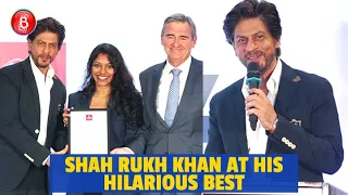 Shah Rukh Khan At His Hilarious Best At The La Trobe University PhD Scholarship Event