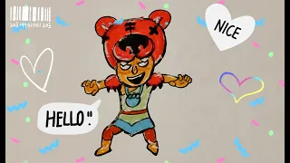 Как нарисовать Ниту из Бравл Старс/ Урок Рисования /How to draw Nita from Brawl Stars/Drawing Lesson