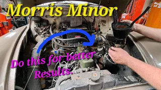 Morris Minor Tune up! More power, carburettor rebuild.