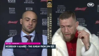 Conor McGregor gets ROASTED by Eddie Alvarez!!!!!!!