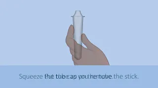 How to do a nasal rapid antigen test – English