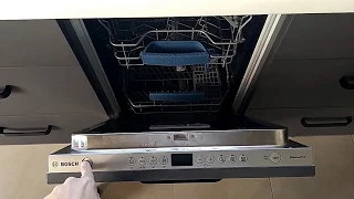 ПЕРВЫЙ ЗАПУСК посудомоечной машины BOSCH SPV 43M20