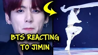 BTS reacting to JIMIN