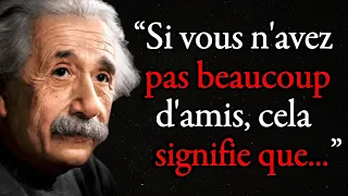 Les citations d'Albert Einstein qui changent la vie