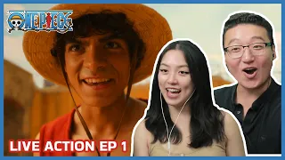 THIS IS ACTUALLY GOOD! 🔥 ROMANCE DAWN| One Piece Live Action Episode 1 Couples Reaction & Discussion