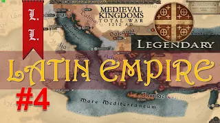 Latin Empire campaign #4 - Legendary - Attila total war - 1212 AD mod