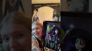 Unboxing Monster High Skullector Dolls BeetleJuice And Lydia! 💚🖤