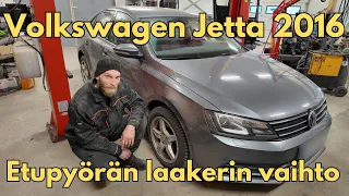 Volkswagen Jetta 2016 etupyörän laakerin vaihto