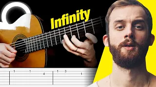 INFINITY Guitar Tabs | Tutorial | Cover (Jaymes Young)