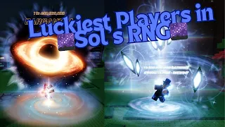 🍀Luckiest Players in the World🍀 | 🌌Sol's RNG🌌 | Pt. 5