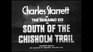 The Durango Kid - South Of The Chisolm Trail - Charles Starrett, Smiley Burnette