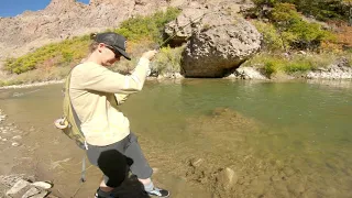 Flyfishing the Sevier River in Southern Utah for Rainbow and Brown Trout