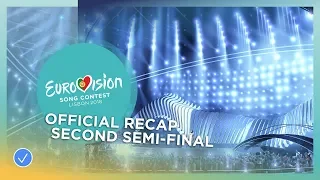 OFFICIAL RECAP: The second Semi-Final of the 2018 Eurovision Song Contest