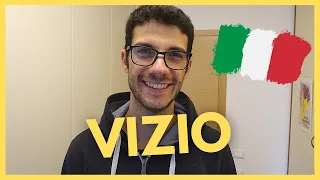 La parola Vizio e il verbo Viziare in LIngua Italiana - Learn italian Vocabulary (Sub ITA)