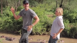 Kristen Bell and Dax Shepard's Africa Video Is Way Too Cute | What's Trending Now