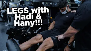 ROAD TO Olympia 2021 Ep1 - Legs with Hany Rambod & Hadi Choopan