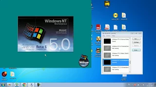 Windows NT 5.0 Workstation Beta 1 Build 1729 IN Microsoft Virtual PC 2007