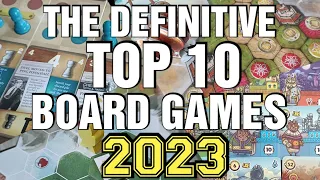 The BEST 10 Board Games of 2023