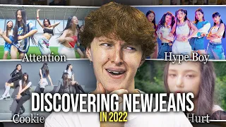 DISCOVERING NEWJEANS! (Attention, Hype Boy, Cookie, Hurt | Music Video Reaction)