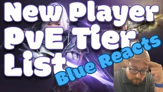 Blue Reacts to New Player PvE Tier List