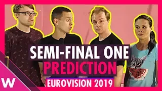 Eurovision 2019: Semi-Final 1 qualifiers (Prediction before jury show)