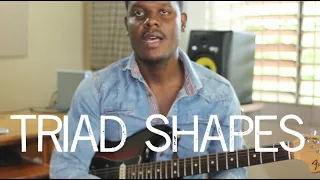 How to play Triad  Voicings l Diatonic Chords l R&B/ RnB Gospel Neosoul Guitar Chords Lesson