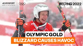 Switzerland's Marco Odermatt wins Giant Slalom Olympic Gold | 2022 Winter Olympics