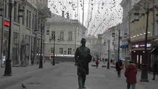 Путешествие по Москве. Прогулка по Тверской и другим улицам Москвы