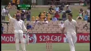 Chris Gayle 165* vs Australia 2nd Test Adelaide 2009/10