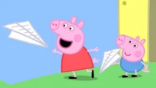 Peppa Pig Full Episodes | Paper Aeroplanes ‚úàÔ∏è Cartoons for Children