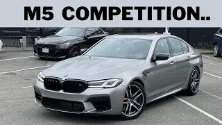 2022 M5 Competition with 617 HP..