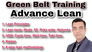 Lean Greenbelt Training | Learn Complete GB training in 45 Minutes