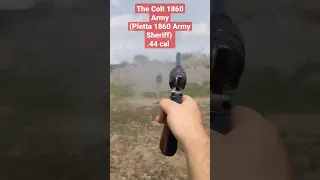 POV Shooting: The Colt 1860 Army (Pietta 1860 Army Sheriff) .44 Cal