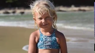 Brooklyn Parkinson three year old surfer