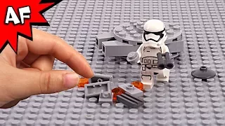 Lego Star Wars Brick Building the Millennium Falcon with Stormtrooper