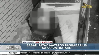 Babae, patay matapos pagbabarilin sa Orion, Bataan