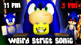 Weird Strict Sonic - Full Gameplay [ROBLOX]