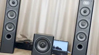 Focal Speakers + Subwoofer Bass Test