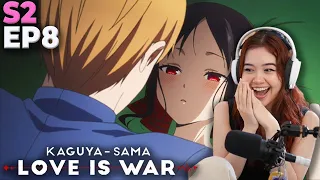 a KISS? | Kaguya-sama: Love Is War Season 2 Episode 8 Reaction