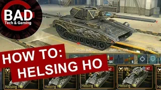 World of Tanks Blitz Gameplay - HOW TO: HELSING HO - #wargaming # worldoftanksblitz #helsing