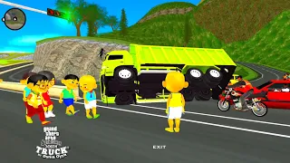 Upin & ipin berulah dihari Pertama Puasa Angkat Mobil Truk Pasir tronton tangan Kosong 🤣 Dunia Oyya